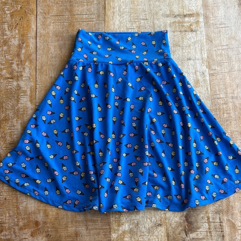 LuLaRoe Girls Skirt Set size 2 - Picture 7 of 13